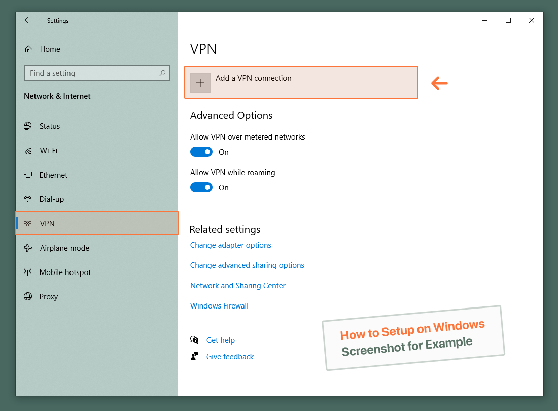 Uplinks VPN Windows Setup Guide Step 2